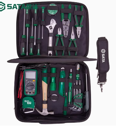 世达32件电工高级检修组套电子工具套装专用03795