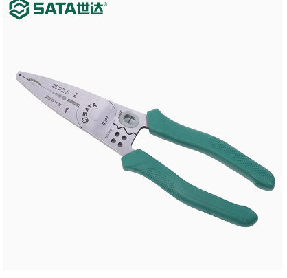 世达工具剥线钳电工专用剪线钳工具多功能剥线钳不锈钢剥线钳子